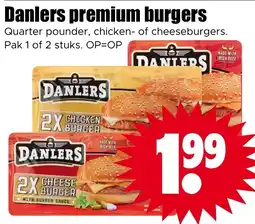 Dirk Danlers Premium Burgers aanbieding
