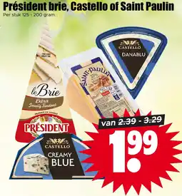 Dirk Président Brie, Castello of Saint Paulin aanbieding