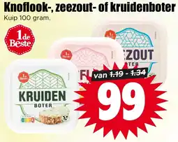 Dirk Knoflook, Zeezout of Kruidenboter aanbieding
