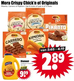 Dirk Mora Crispy Chick'n of Originals aanbieding