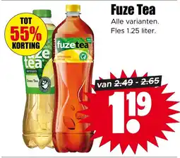 Dirk Fuze Tea aanbieding