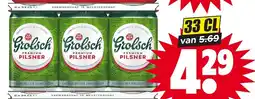 Dirk Grolsch Premium Pilsner aanbieding