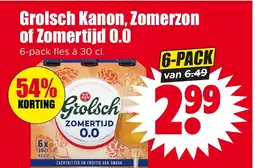 Dirk Grolsch Zomertijd 0.0 aanbieding