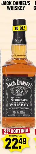 Dirk Jack Daniel's Whiskey aanbieding