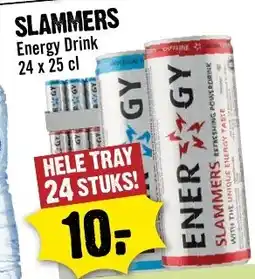 Dirk Slammers Energy Drink aanbieding