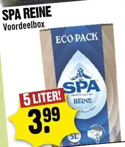 Dirk Spa Reine aanbieding