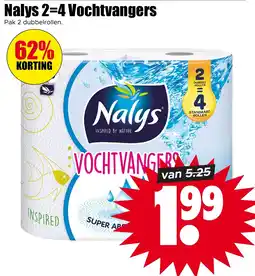 Dirk Nalys 2=4 Vochtvangers aanbieding