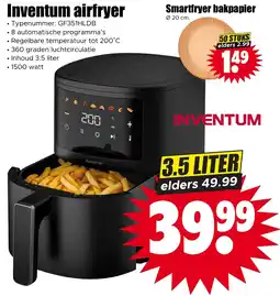 Dirk Inventum Airfryer aanbieding