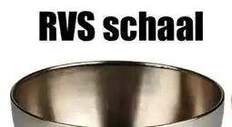 Dirk RVS schaal aanbieding