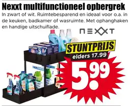 Dirk Nexxt Multifunctioneel Opbergrek aanbieding