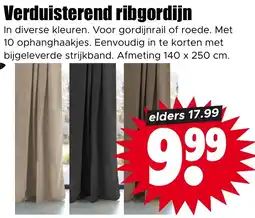 Dirk Verduisterend Ribgordijn aanbieding