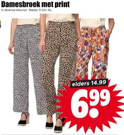 Dirk Damesbroek met Print aanbieding