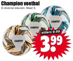 Dirk Champion Voetbal aanbieding