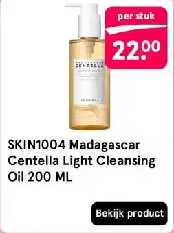 Etos SKIN1004 Madagascar Centella Light Cleansing Oil 200 ML aanbieding