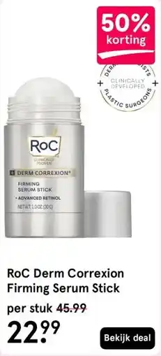 Etos RoC Derm Correxion Firming Serum Stick aanbieding
