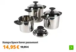 Obelink Kampa Space Saver pannenset aanbieding
