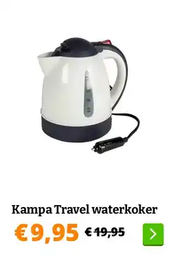 Obelink Kampa Travel waterkoker aanbieding