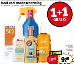 Kruidvat Heel Veel Zonbescherming aanbieding