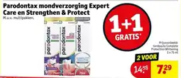Kruidvat Parodontax Mondverzorging Expert Care en Strengthen & Protect aanbieding