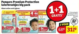 Kruidvat Pampers Premium Protection luierbroekjes big pack aanbieding
