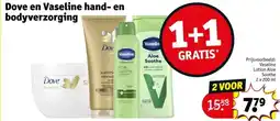 Kruidvat Dove en Vaseline Hand en Bodyverzorging aanbieding