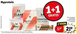 Kruidvat Myprotein aanbieding