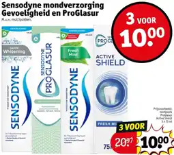Kruidvat Sensodyne mondverzorging Gevoeligheid en ProGlasur aanbieding