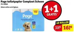 Kruidvat Page toiletpapier aanbieding