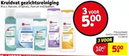 Kruidvat Kruidvat gezichtsreiniging aanbieding