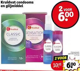 Kruidvat Kruidvat condooms en glijmiddel aanbieding