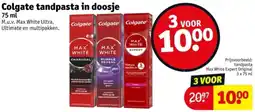 Kruidvat Colgate tandpasta in doosje aanbieding