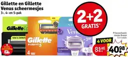 Kruidvat Gillette en Gillette Venus scheermesjes aanbieding