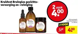 Kruidvat Kruidvat Bruinglas gezichtsverzorging en reiniging aanbieding