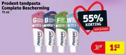 Kruidvat Prodent tandpasta Complete Bescherming aanbieding