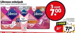 Kruidvat Libresse enkelpak aanbieding