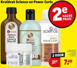 Kruidvat Kruidvat Science en Power Curls aanbieding