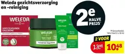 Kruidvat Weleda gezichtsverzorging en reiniging aanbieding