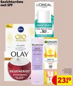 Kruidvat Gezichtscrème met SPF aanbieding