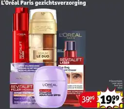 Kruidvat L'Oréal Paris gezichtsverzorging aanbieding