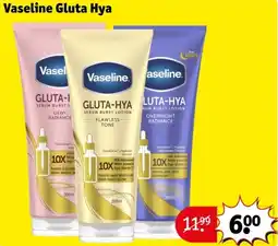 Kruidvat Vaseline Gluta Hya aanbieding