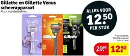 Kruidvat Gillette en Gillette Venus scheerapparaat aanbieding