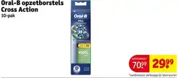 Kruidvat Oral-B opzetborstels Cross Action aanbieding