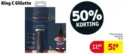Kruidvat King C Gillette aanbieding
