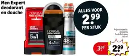 Kruidvat Men Expert deodorant en douche aanbieding