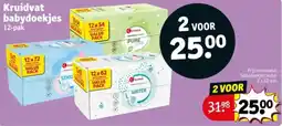Kruidvat Kruidvat babydoekjes aanbieding
