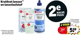 Kruidvat Kruidvat lenzen en lensvloeistof aanbieding