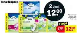 Kruidvat Tena duopack aanbieding