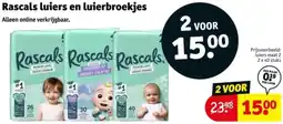 Kruidvat Rascals luiers en luierbroekjes aanbieding