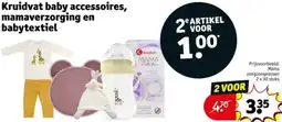 Kruidvat Kruidvat baby accessoires, mamaverzorging en babytextiel aanbieding