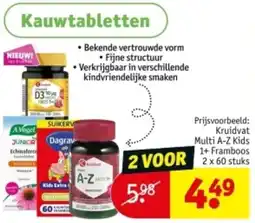 Kruidvat Kauwtabletten aanbieding